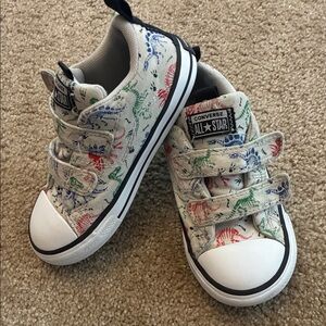 Converse Kids' All Star Dinosaur Print Sneakers - size 9